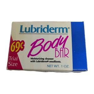Lubriderm Body Bar Vintage Mini 1 Oz Trial Size‎ NIB NOS